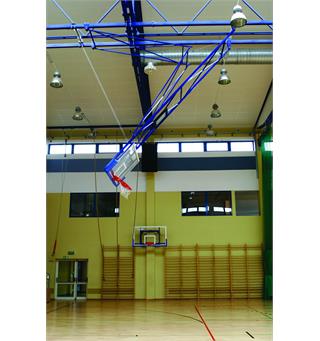 Takmontert basketballsystem, elektrisk FIBA 3 godkjent